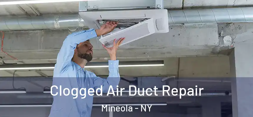  Clogged Air Duct Repair Mineola - NY