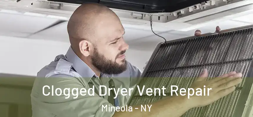  Clogged Dryer Vent Repair Mineola - NY