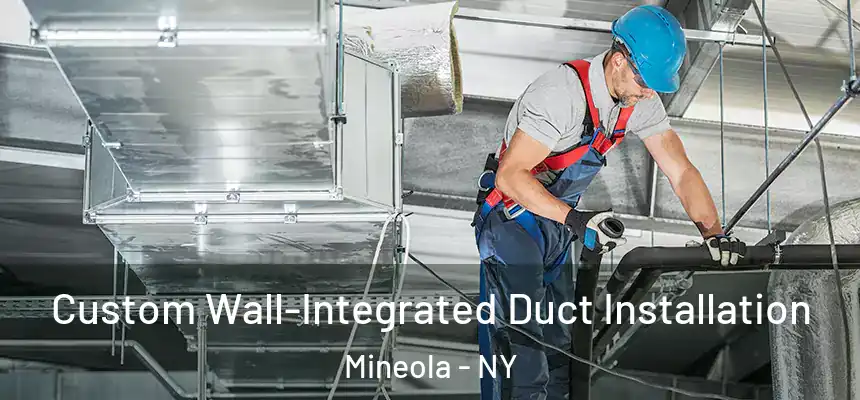  Custom Wall-Integrated Duct Installation Mineola - NY