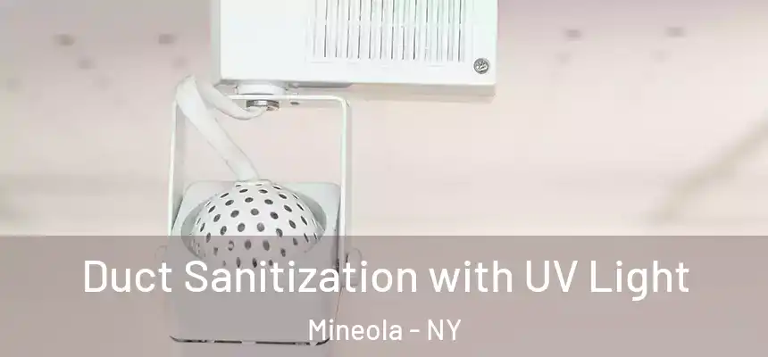  Duct Sanitization with UV Light Mineola - NY